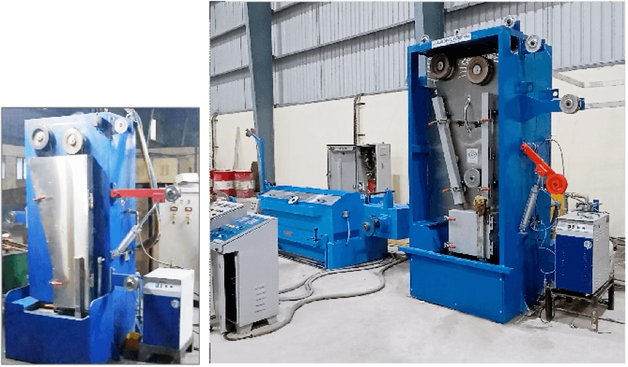 Continuous In Line Resistance Annealer