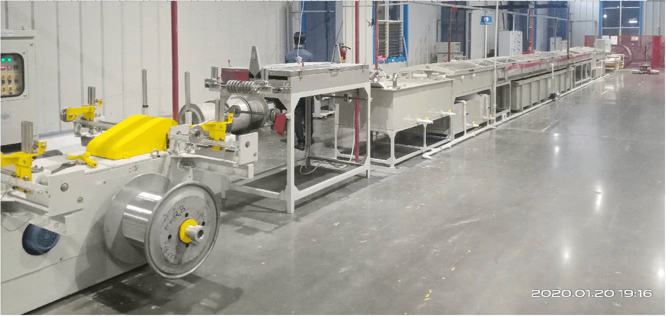 Wire Electro Plating Plant (Tin/Ni/Ag)