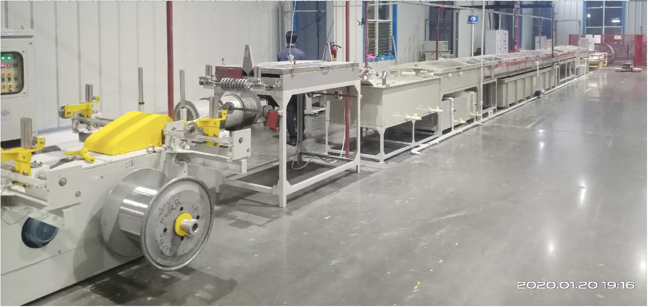 Wire Electro Plating Plant (Tin/Ni)
